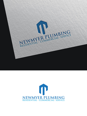 Logo Design by Majesty Design  for Newmyer plumbing LLC | Design: #35464654