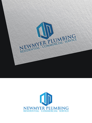Logo Design by Majesty Design  for Newmyer plumbing LLC | Design: #35464656