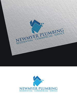 Logo Design by Majesty Design  for Newmyer plumbing LLC | Design: #35464657