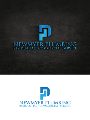 Logo Design by Majesty Design  for Newmyer plumbing LLC | Design: #35464660