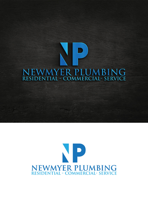 Logo Design by Majesty Design  for Newmyer plumbing LLC | Design: #35464662