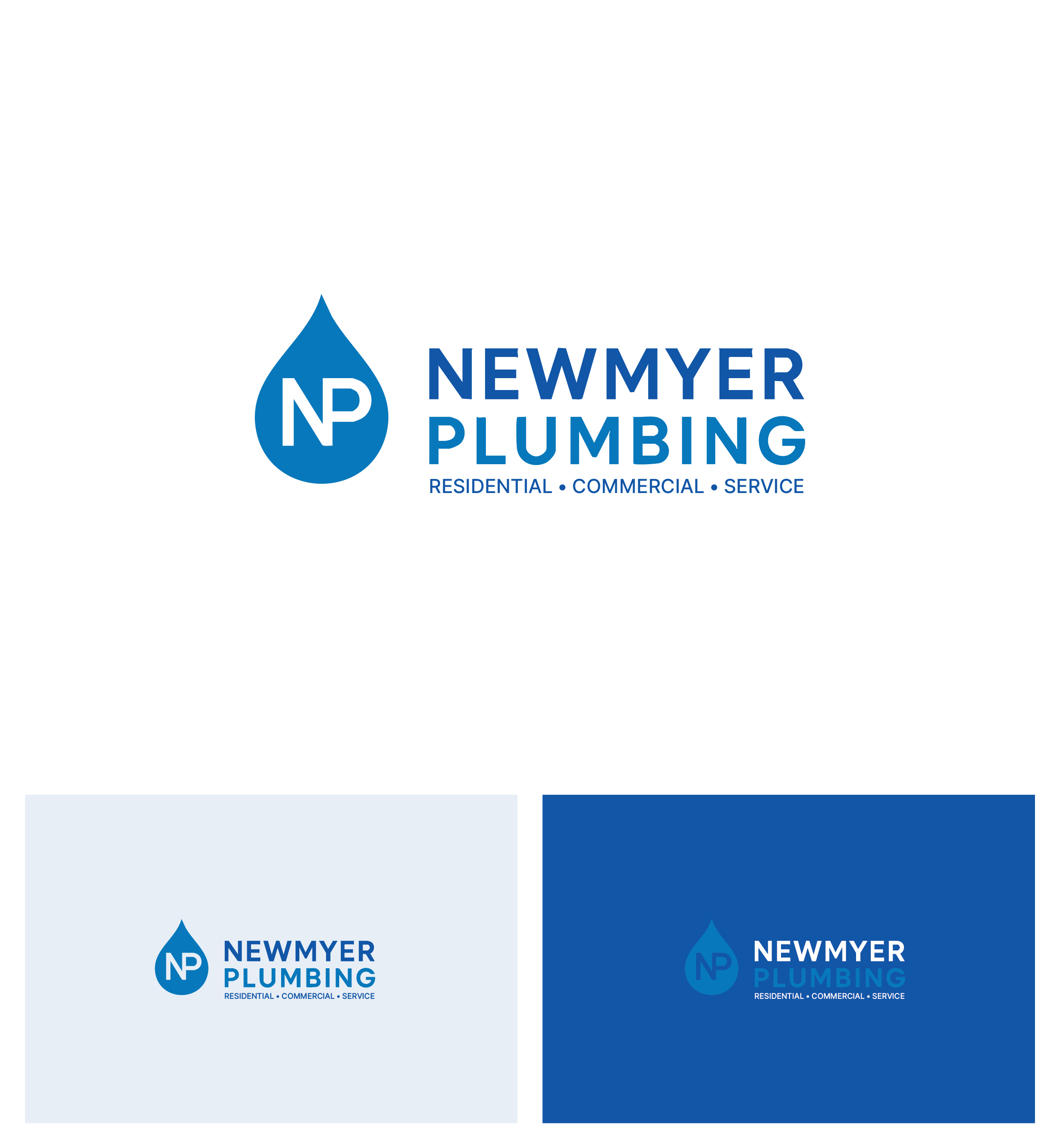 Logo Design by Afsana_Hoque for Newmyer plumbing LLC | Design #35462954