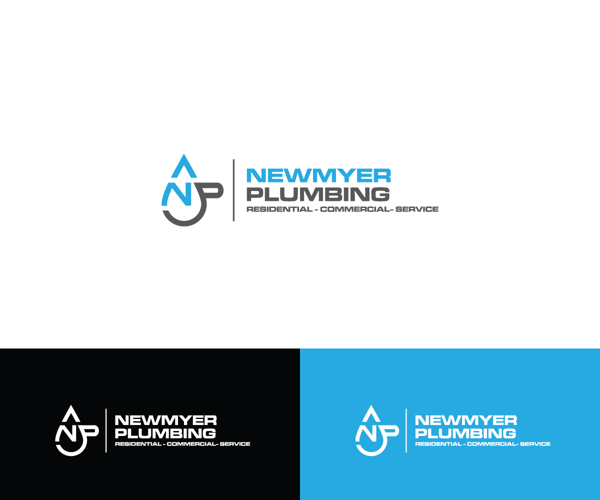 Logo Design by WB NAG for Newmyer plumbing LLC | Design #35453021
