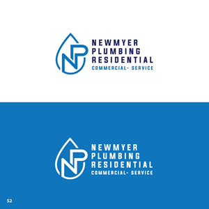 Logo Design by Sujit Banerjee for Newmyer plumbing LLC | Design: #35460988