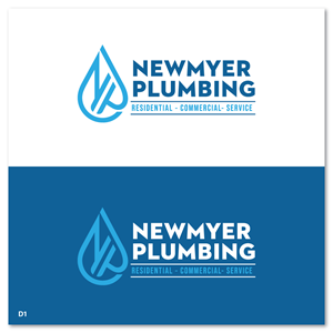 Logo Design by Sujit Banerjee for Newmyer plumbing LLC | Design: #35460993
