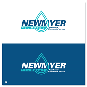 Logo Design by Sujit Banerjee for Newmyer plumbing LLC | Design: #35460995