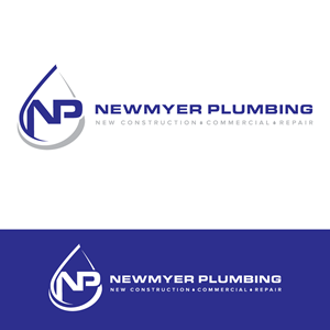 Logo Design by H4R5Z for Newmyer plumbing LLC | Design: #35472576