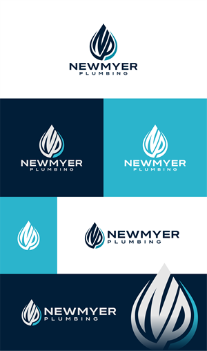 Logo Design by artswolf for Newmyer plumbing LLC | Design: #35458076