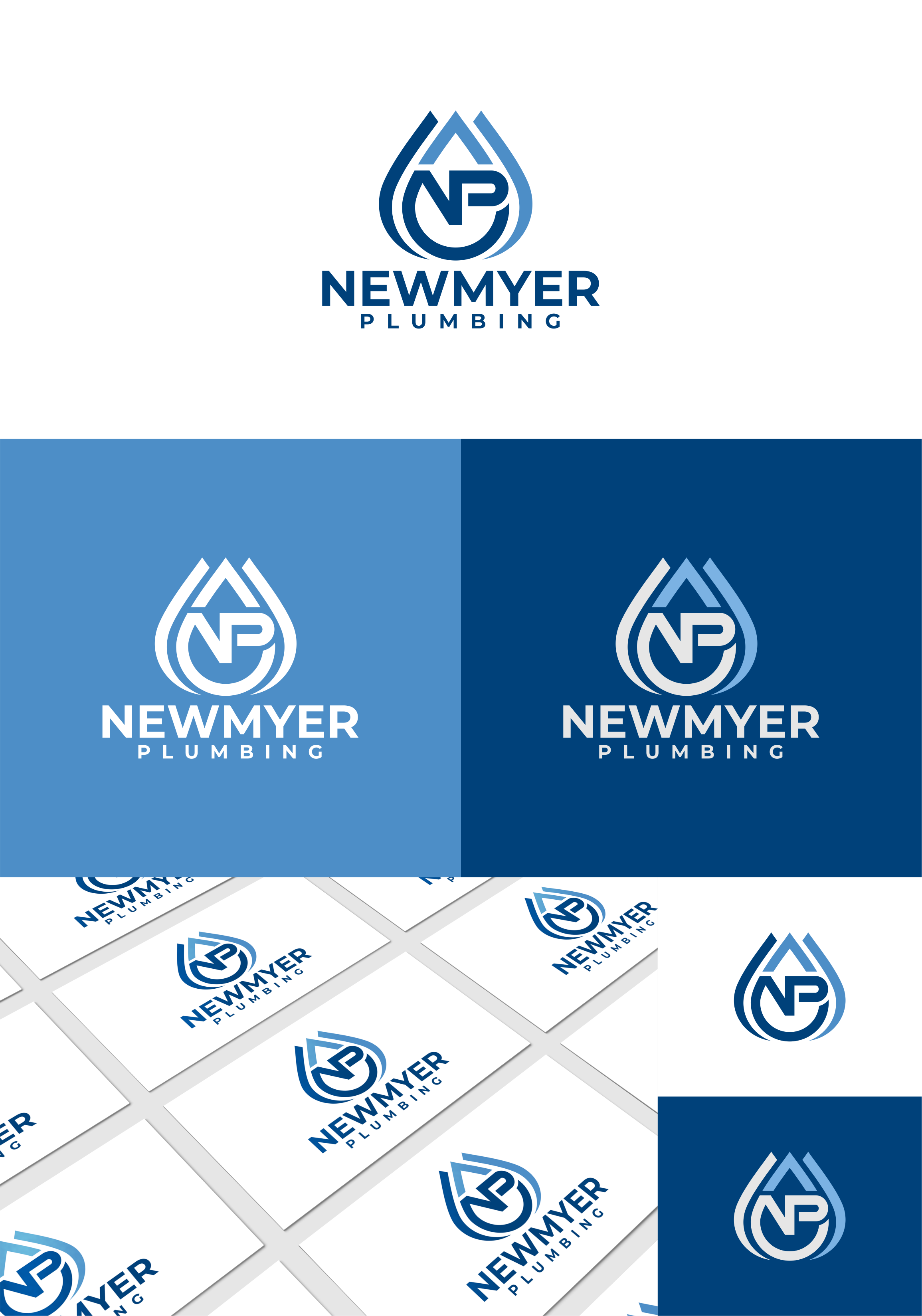 Design de Logo par artswolf pour Newmyer plumbing LLC | Design #35462732