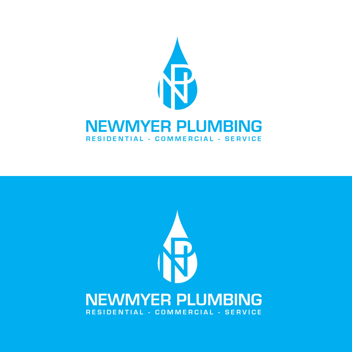 Logo Design by prodesigns99 for Newmyer plumbing LLC | Design #35450863