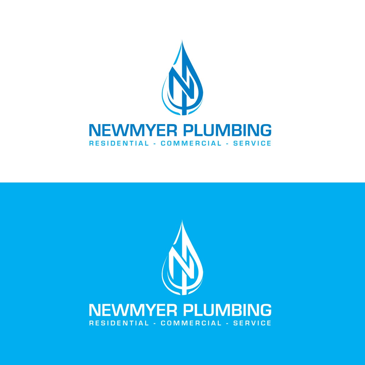 Logo Design by prodesigns99 for Newmyer plumbing LLC | Design #35450864