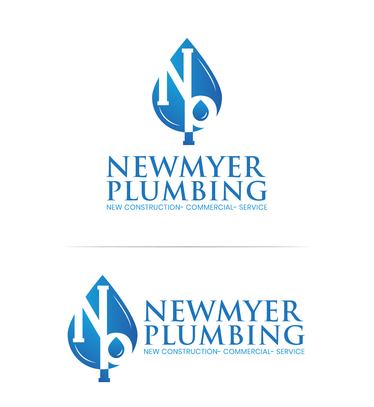Logo Design by Owltive for Newmyer plumbing LLC | Design #35448671