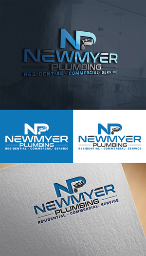 Logo Design by Imran_me for Newmyer plumbing LLC | Design: #35462310