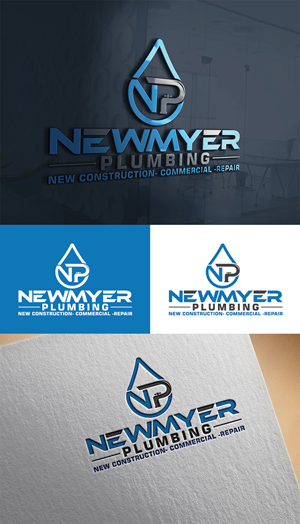 Logo Design by Imran_me for Newmyer plumbing LLC | Design: #35463795