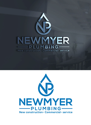 Diseño de Logo por AB design ..... para Newmyer plumbing LLC | Diseño: #35446091