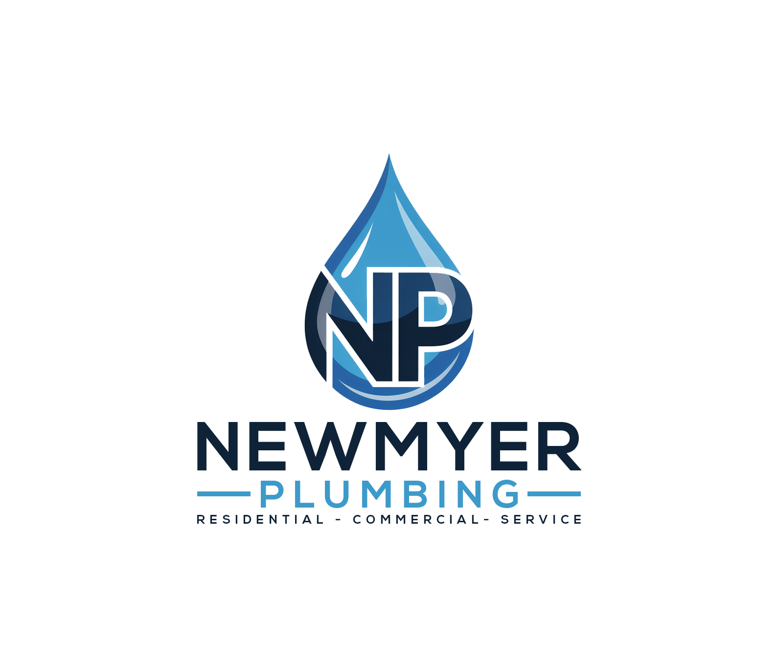 Logo Design by Soonia for Newmyer plumbing LLC | Design #35453668