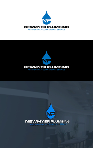 Diseño de Logo por flora.c design para Newmyer plumbing LLC | Diseño: #35449182