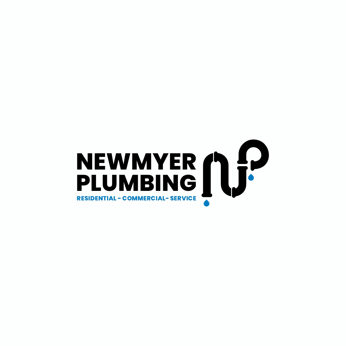 Logo Design by Ashani Bhattacharya for Newmyer plumbing LLC | Design #35448300