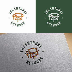 Logo-Design von Fortmindz für The Entrust Network | Design #35448702