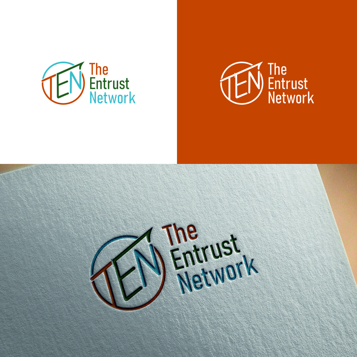 Logo Design by Fortmindz for The Entrust Network | Design #35448705