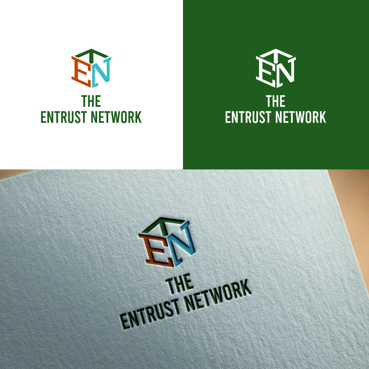 Logo-Design von Fortmindz für The Entrust Network | Design #35448712