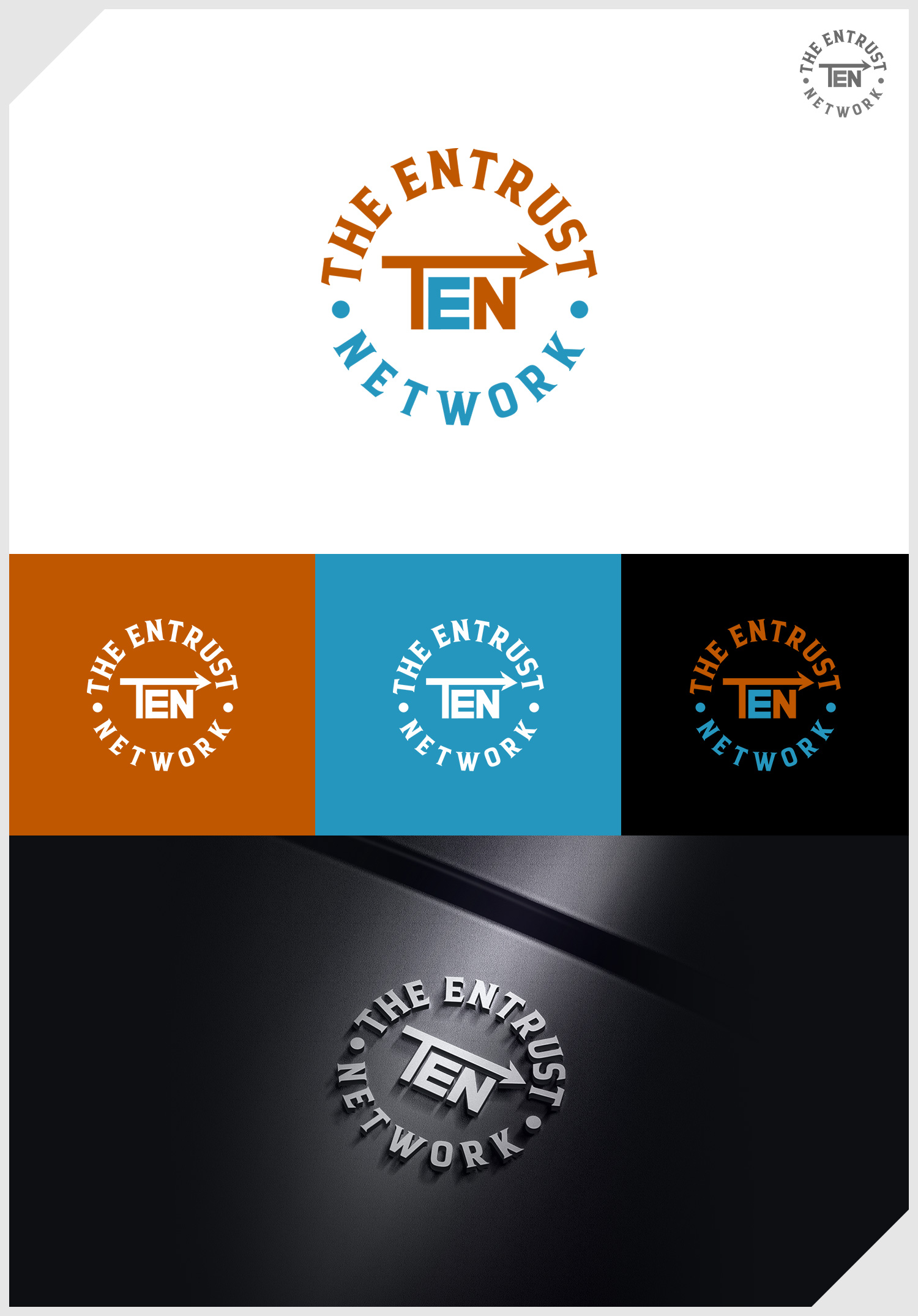 Logo Design by IDesign1606 for The Entrust Network | Design #35457316