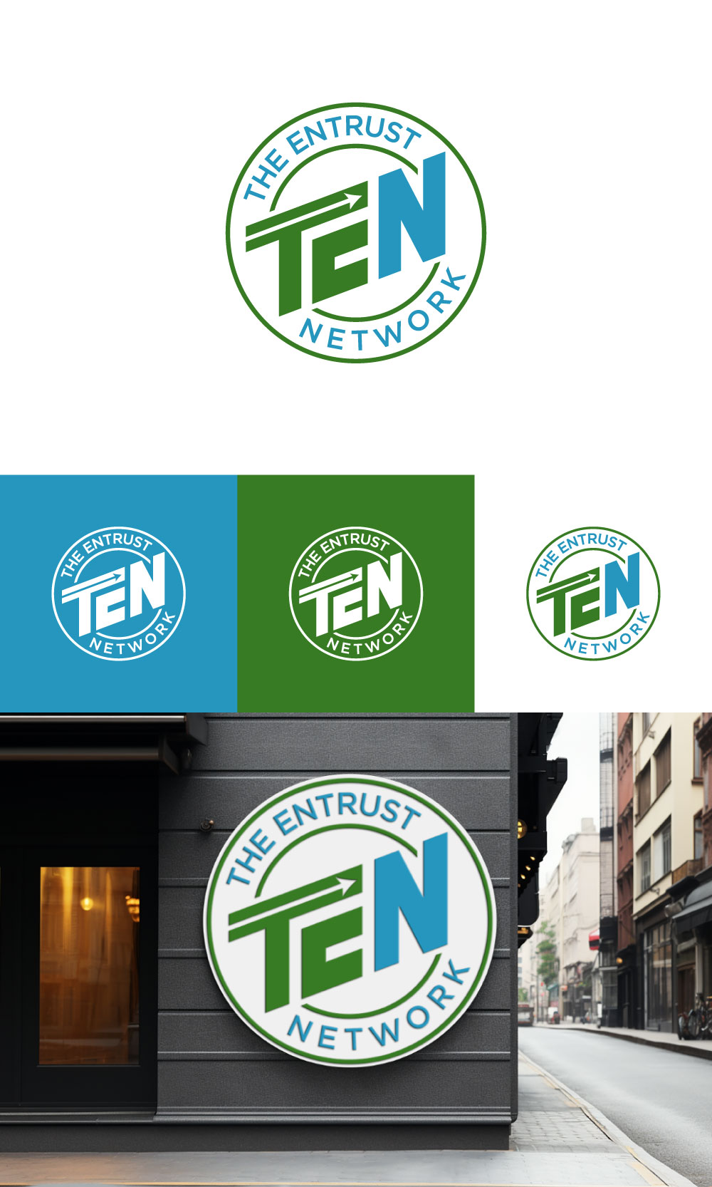Logo Design by loveqis for The Entrust Network | Design #35459006