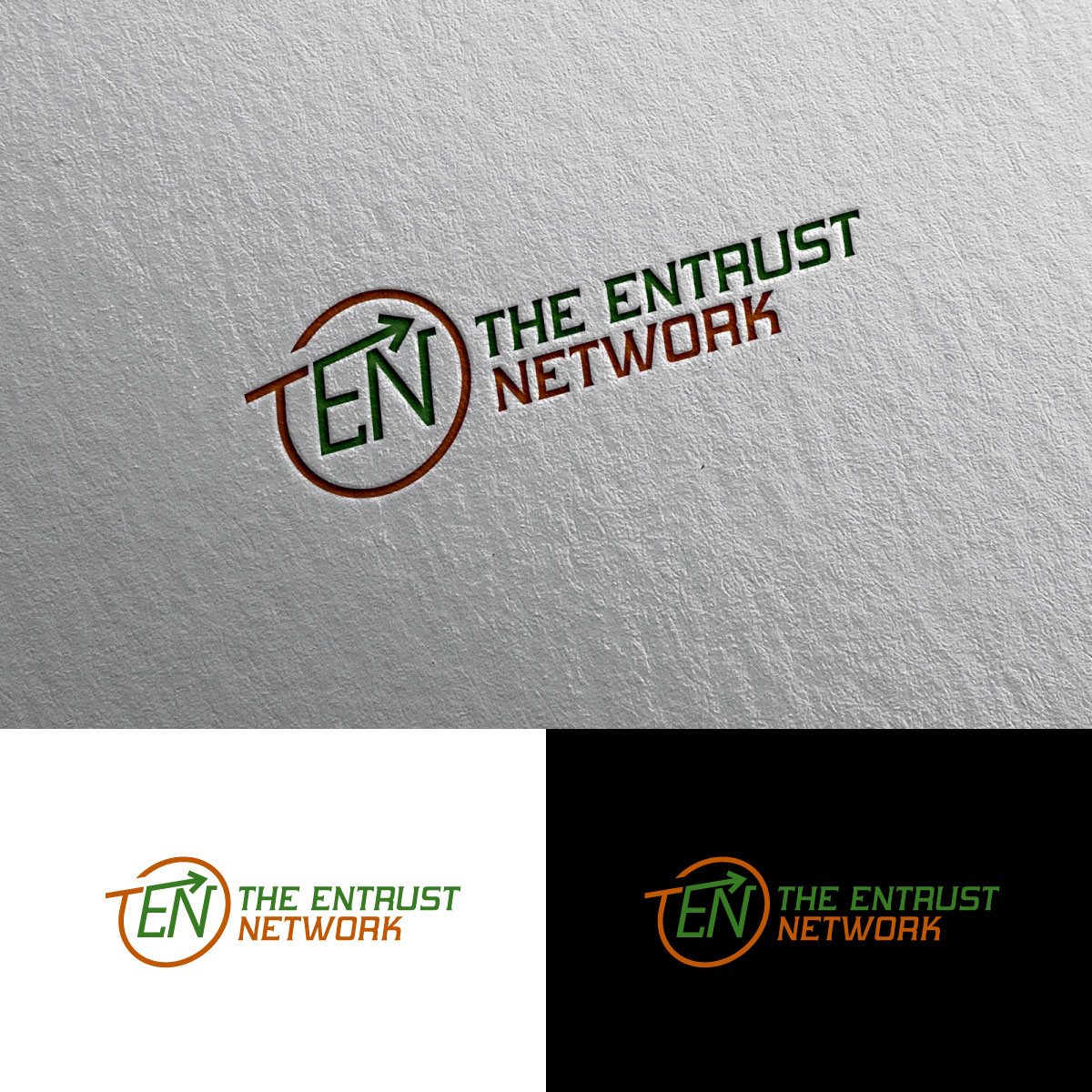 Logo Design by Alex Henry for The Entrust Network | Design #35447343