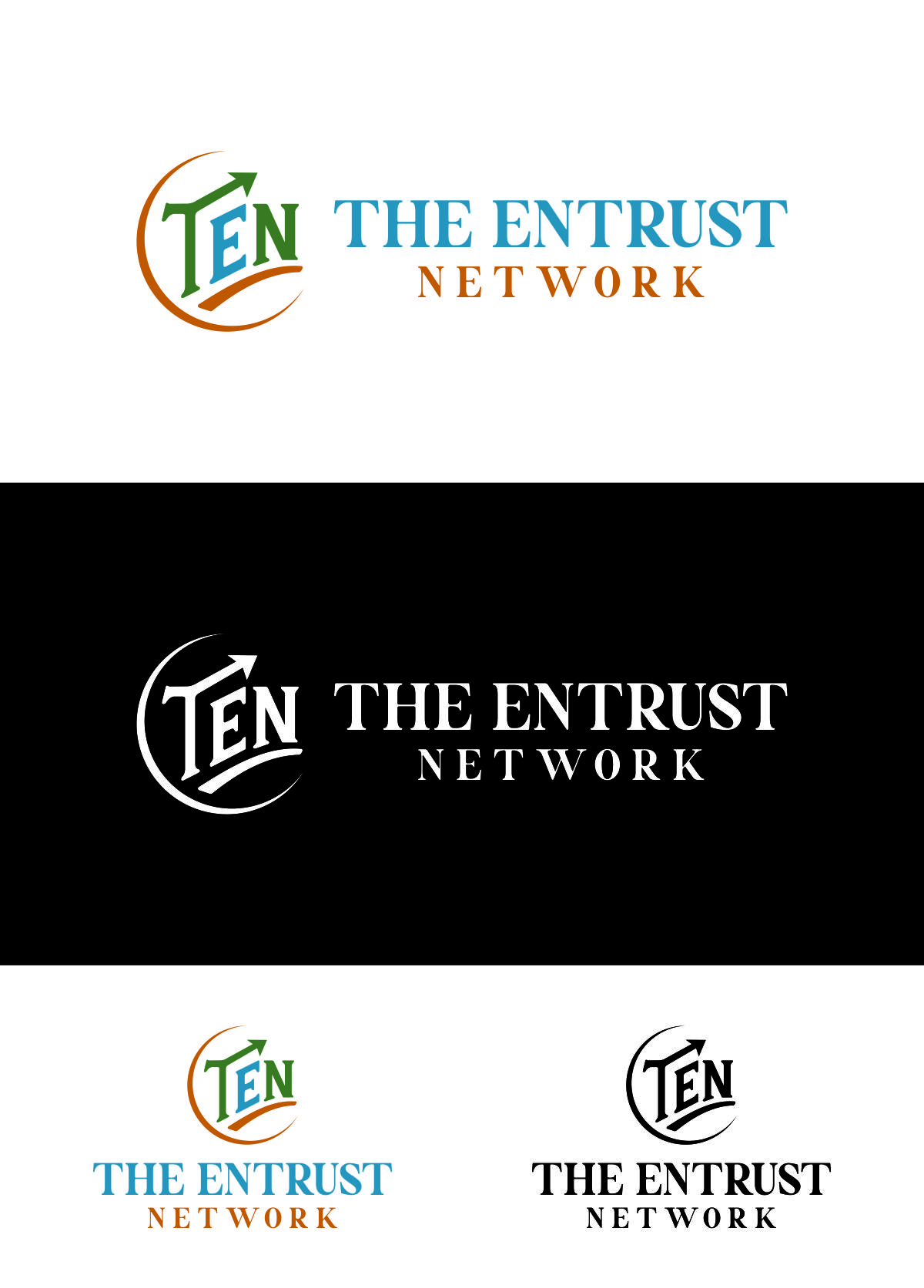 Logo Design by LordRam for The Entrust Network | Design #35447959