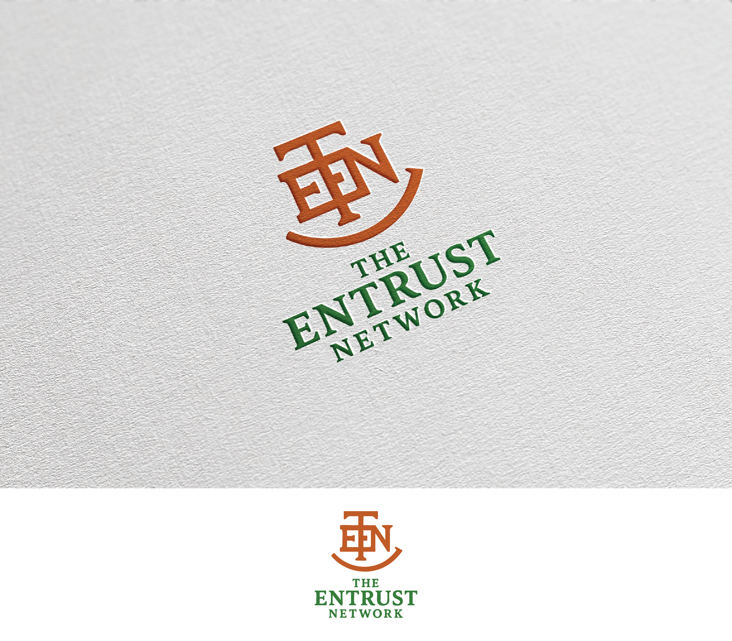 Logo Design by Afsana_Hoque for The Entrust Network | Design #35462141