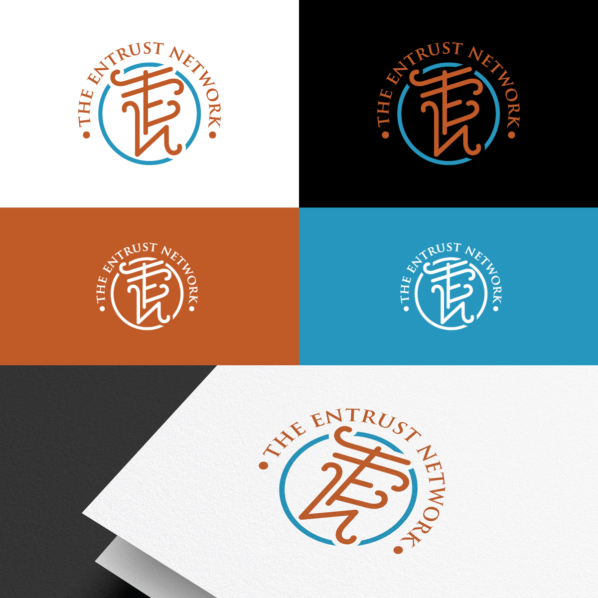 Logo Design by riya.mitra07j for The Entrust Network | Design #35448255