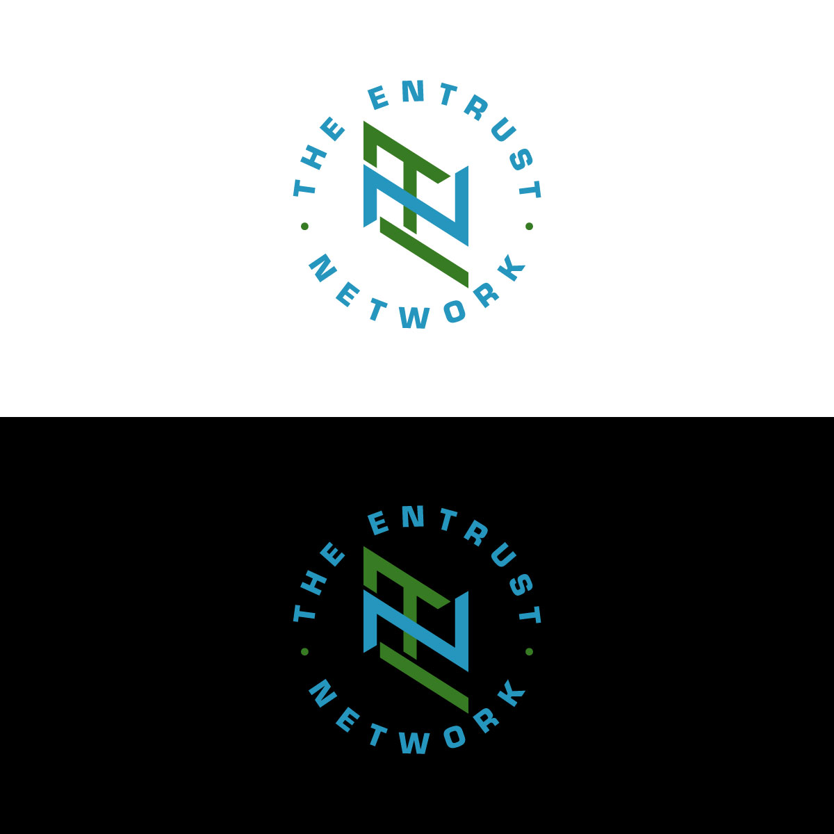 Logo Design by prodesigns99 for The Entrust Network | Design #35452821