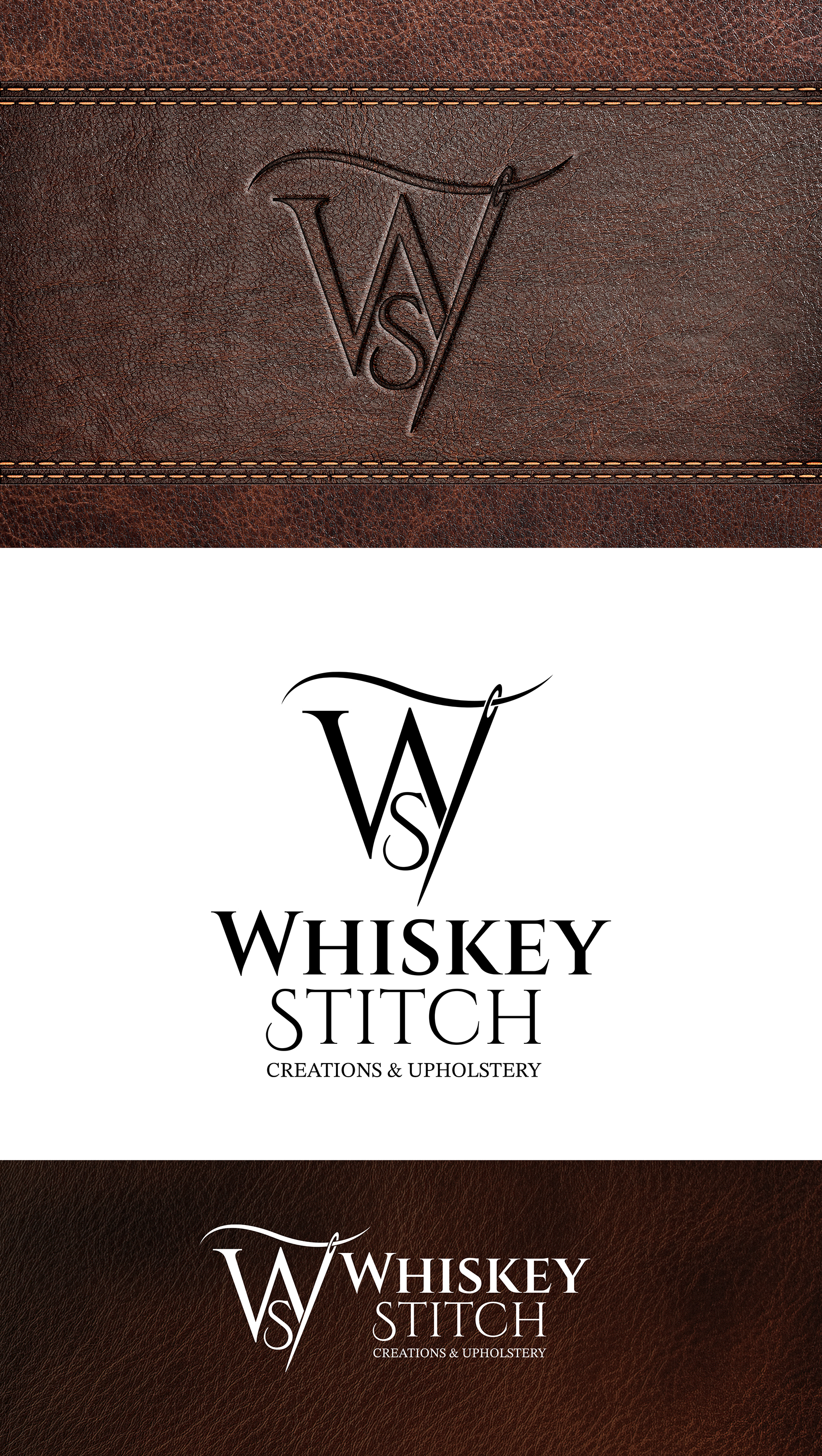 Design de Logo par Jose Lopez ( Verified Pro Designer ) pour Whiskey Stitch Creation & Upholstery | Design : #35517395