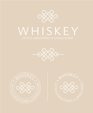 Design de Logo par rgb01 pour Whiskey Stitch Creation & Upholstery | Design : #35489047