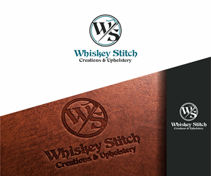 Diseño de Logo por alkaline para Whiskey Stitch Creation & Upholstery | Diseño: #35469641