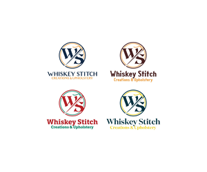 Diseño de Logo por alkaline para Whiskey Stitch Creation & Upholstery | Diseño: #35475888