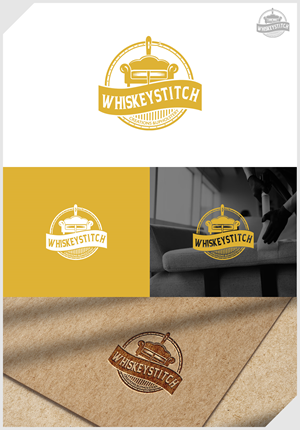 Diseño de Logo por IDesign1606 para Whiskey Stitch Creation & Upholstery | Diseño: #35462229