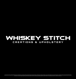 Design de Logo par saesean pour Whiskey Stitch Creation & Upholstery | Design : #35455861
