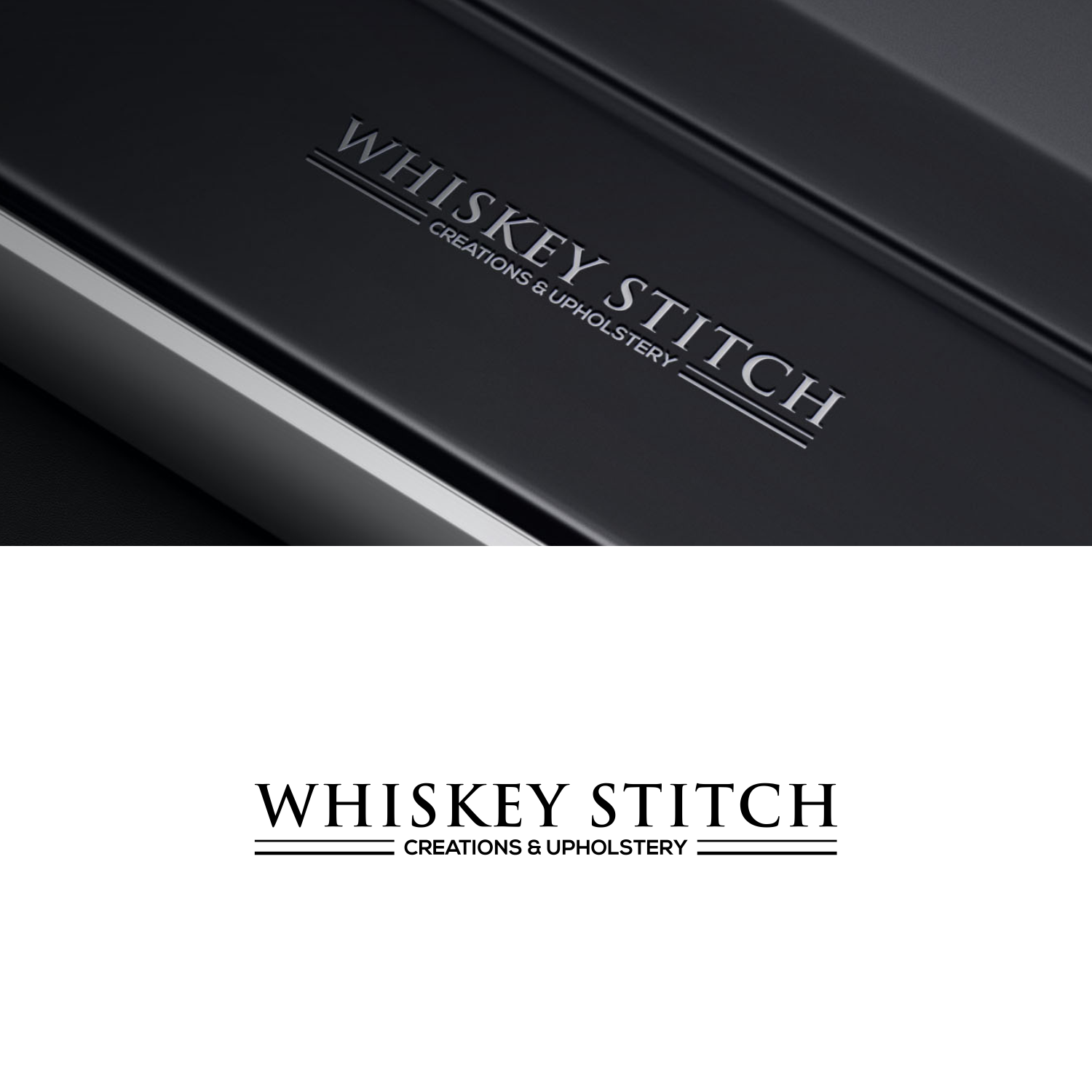 Logo Design by dodobakauu for Whiskey Stitch Creation & Upholstery | Design #35454083