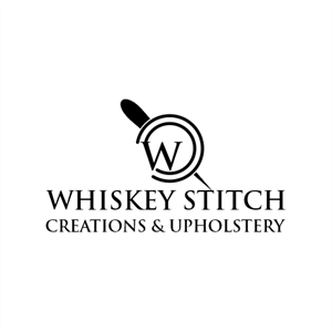 Logo Design by McGarden for Whiskey Stitch Creation & Upholstery | Design: #35455100