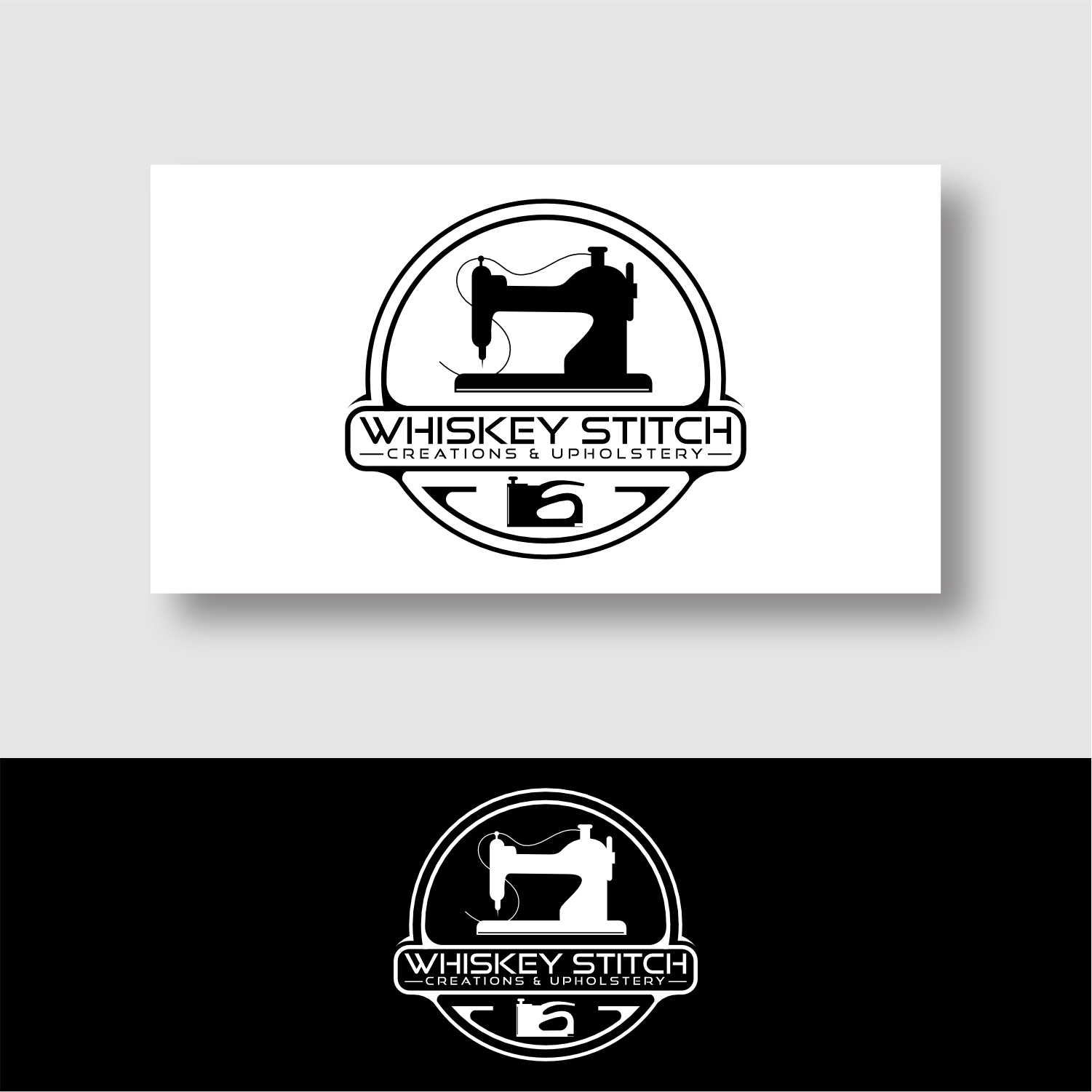 Design de Logo par ganesaputu pour Whiskey Stitch Creation & Upholstery | Design #35451549