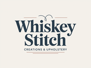 Design de Logo par Mukuuu pour Whiskey Stitch Creation & Upholstery | Design : #35458801