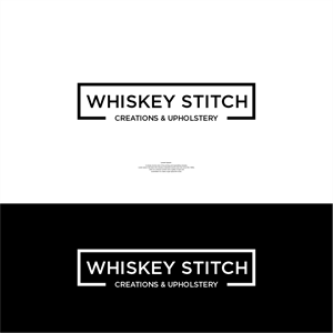 Logo Design by skylart28 for Whiskey Stitch Creation & Upholstery | Design: #35454186