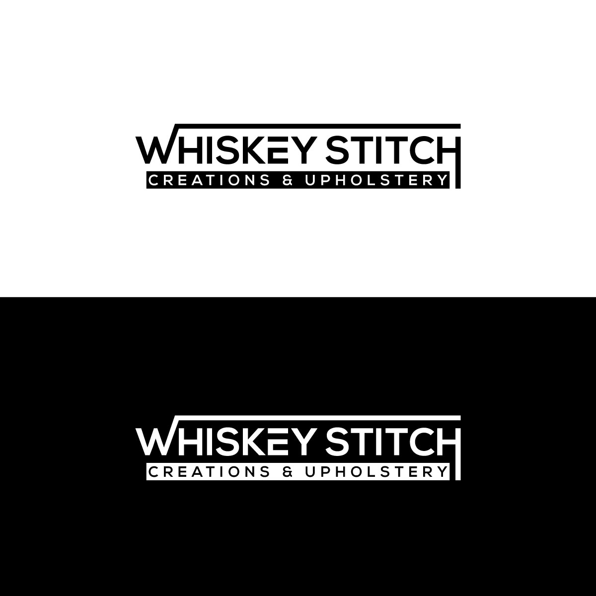 Design de Logo par PATAPOTA pour Whiskey Stitch Creation & Upholstery | Design #35471871