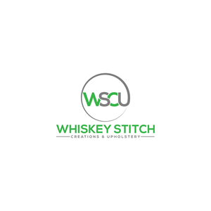 Logo Design by KL Designwork for Whiskey Stitch Creation & Upholstery | Design: #35477122