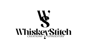 Logo Design by patriciaparadesign for Whiskey Stitch Creation & Upholstery | Design: #35518679