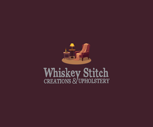 Logo Design by MDH TECH for Whiskey Stitch Creation & Upholstery | Design: #35454537