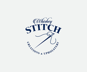 Logo Design by Ansh Design for Whiskey Stitch Creation & Upholstery | Design: #35460337