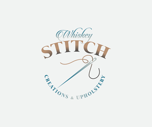 Logo Design by Ansh Design for Whiskey Stitch Creation & Upholstery | Design: #35478541