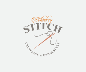 Logo Design by Ansh Design for Whiskey Stitch Creation & Upholstery | Design: #35478542